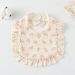 ONEAKIDS Baby & Toddler clothing ROSES Boho Muslin Bibs for Baby Girls
