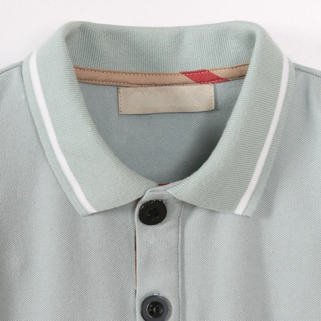ONEAKIDS Baby & Toddler clothing Sage Blue Boys' Polo Shirt