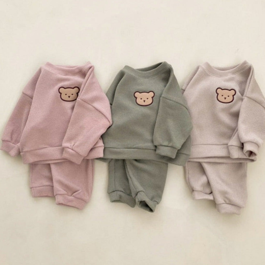 ONEAKIDS Baby & Toddler clothing TEDDY SOFT COTTON SET