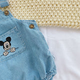 ONEAKIDS Baby & Toddler clothing Unisex Denim Baby & Toddler Romper