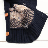 ONEAKIDS Baby & Toddler clothing Unisex Knitted Reindeer Winter Jumpsuit