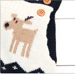 ONEAKIDS Baby & Toddler clothing Unisex Knitted Reindeer Winter Jumpsuit
