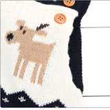 ONEAKIDS Baby & Toddler clothing Unisex Knitted Reindeer Winter Jumpsuit