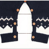 ONEAKIDS Baby & Toddler clothing Unisex Knitted Reindeer Winter Jumpsuit