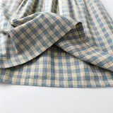 ONEAKIDS Baby & Toddler clothing Vintage Casual Girls' Plaid Dress