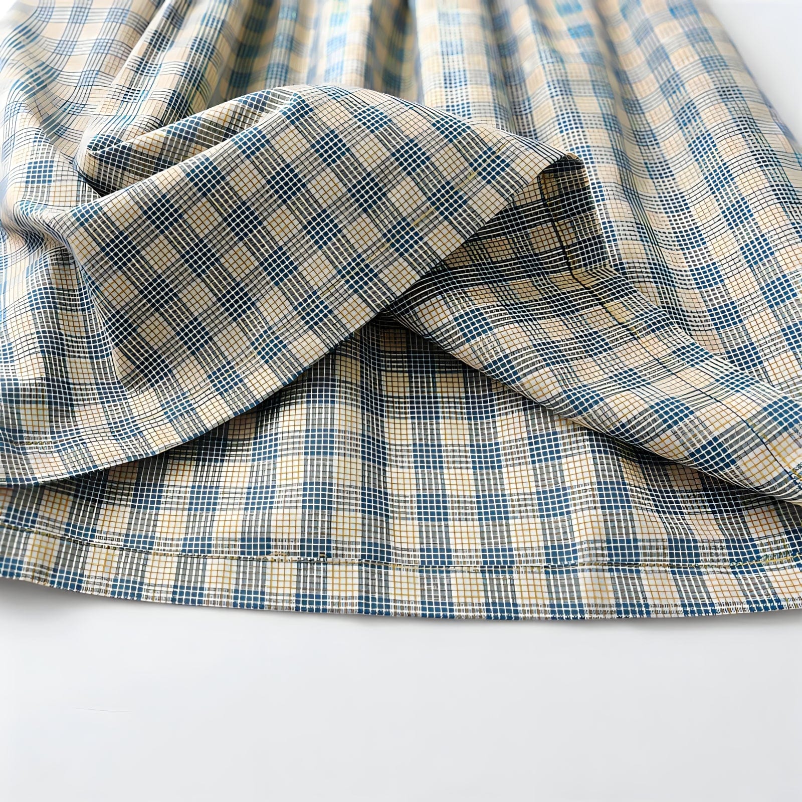 ONEAKIDS Baby & Toddler clothing Vintage Casual Girls' Plaid Dress