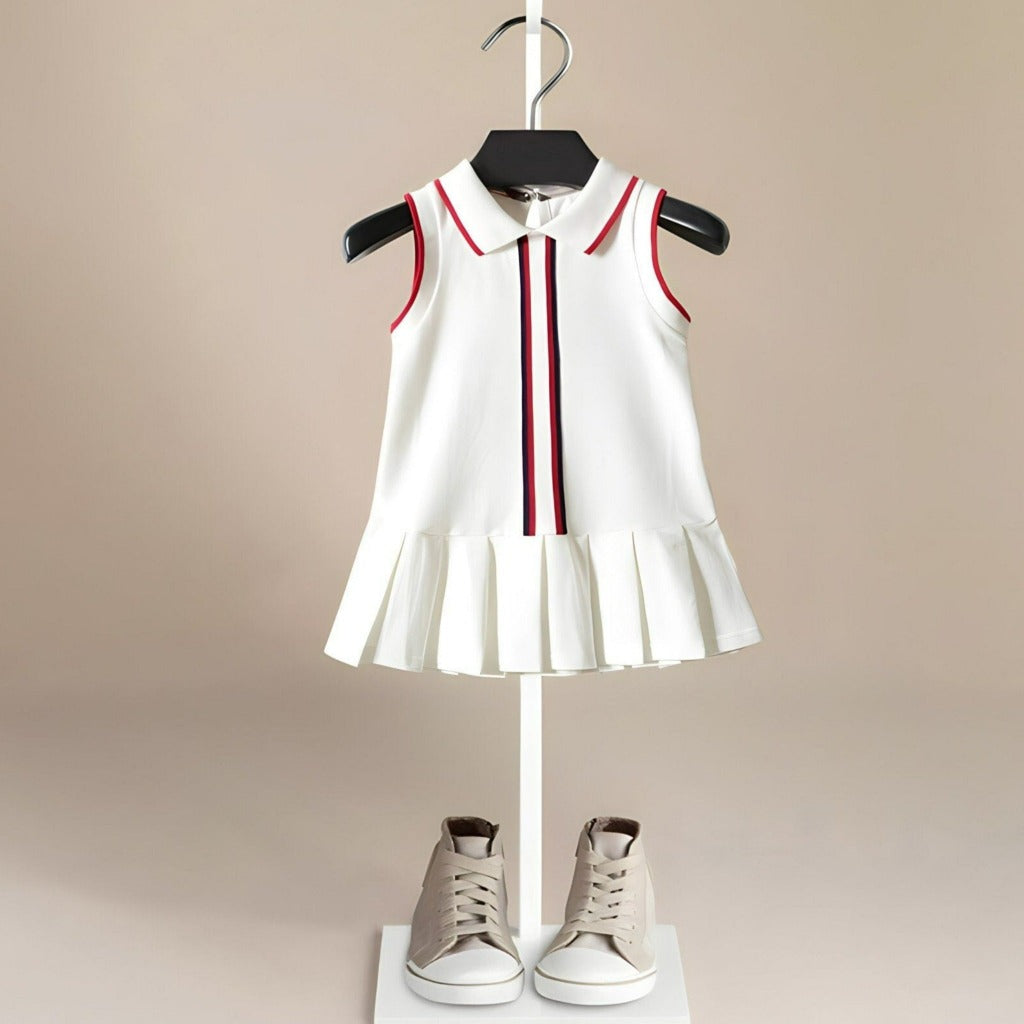 ONEAKIDS Baby & Toddler clothing WHITE / 12-18M Arya Girls' Organic Cotton Dress