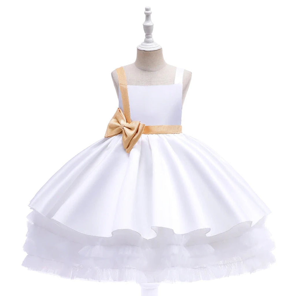 ONEAKIDS Baby & Toddler clothing WHITE / 12-18M Girls’ Elegant Holiday Party Dress