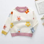 ONEAKIDS Baby & Toddler clothing WHITE / 2T Fleur Girls' Sweater for Fall