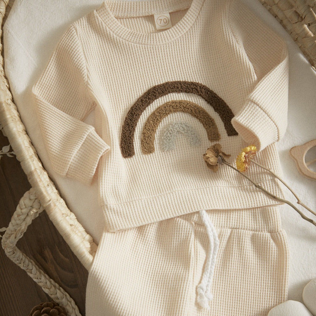 ONEAKIDS Baby & Toddler clothing WHITE / 3T Soft Cotton Baby Set