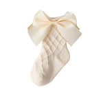 ONEAKIDS Baby & Toddler clothing WHITE / 6-12M Baby Girl's Socks With Bows