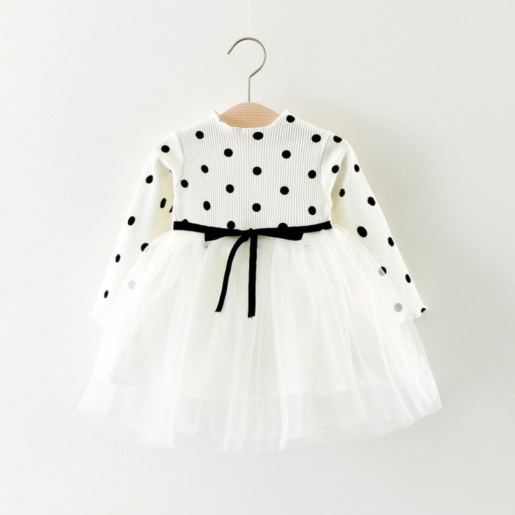 ONEAKIDS Baby & Toddler clothing WHITE / 6-12M Cotton Tulle Baby & Toddler Dress