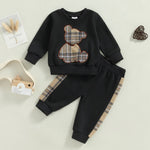 ONEAKIDS Baby & Toddler Outfits 0-3M / BLACK Baby Bear Unisex Set