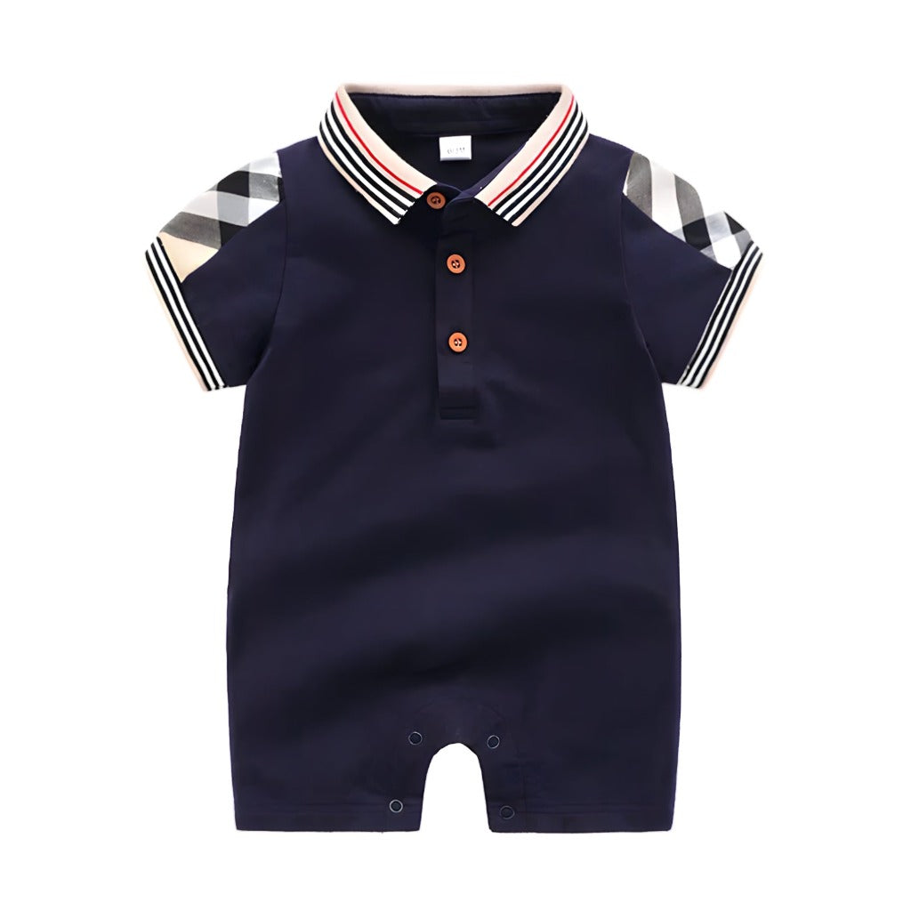 ONEAKIDS Baby & Toddler Outfits 0-3M / BLUE Boho Baby Boy Classic Jumpsuit