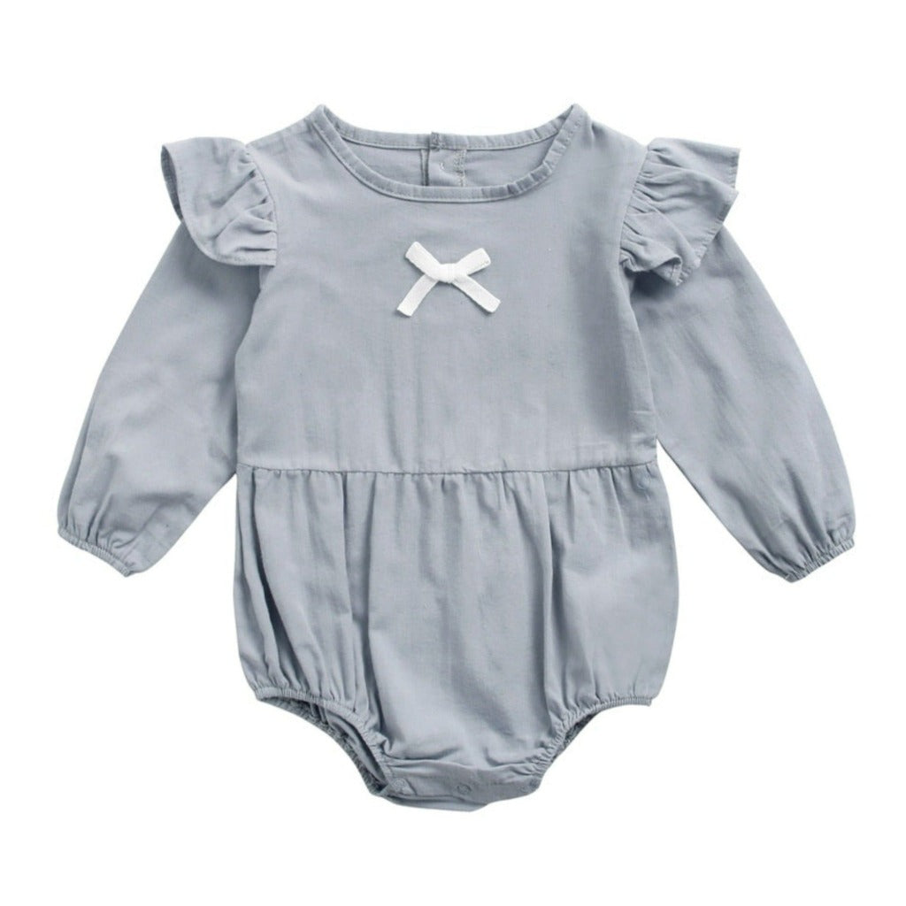 ONEAKIDS Baby & Toddler Outfits 0-3M / BLUE Evelyn Baby Girls' Bodysuit