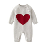ONEAKIDS Baby & Toddler Outfits 0-3M Knit Heart Baby and Toddler Romper