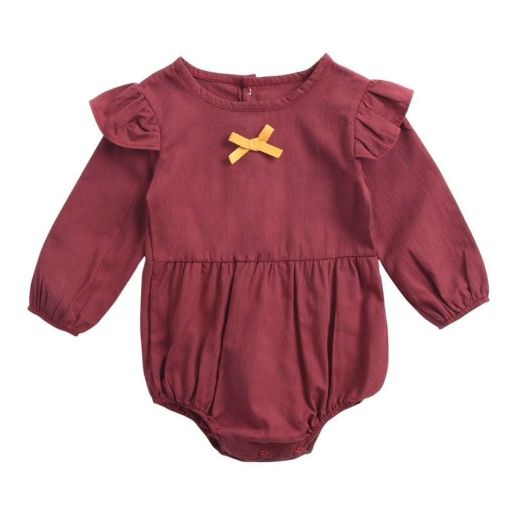 ONEAKIDS Baby & Toddler Outfits 0-3M / RED Evelyn Baby Girls' Bodysuit