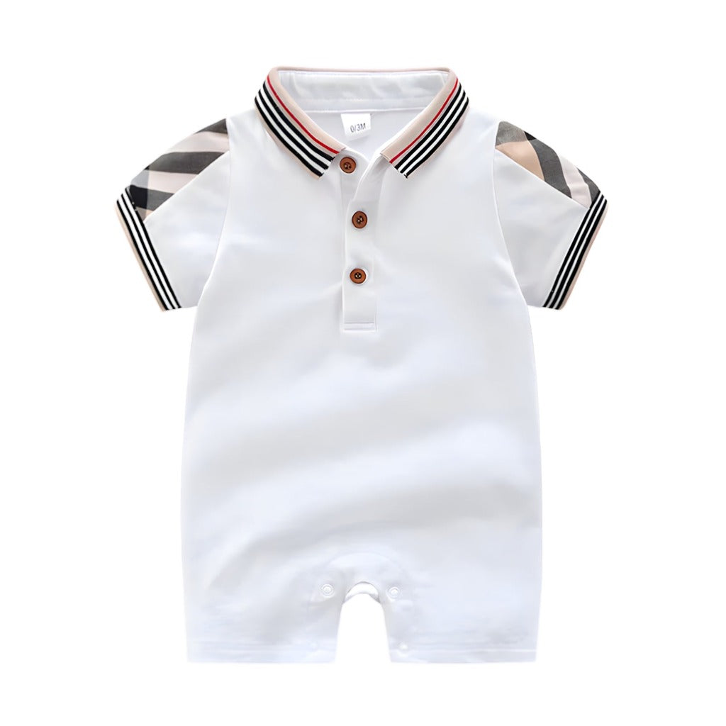 ONEAKIDS Baby & Toddler Outfits 0-3M / WHITE Boho Baby Boy Classic Jumpsuit