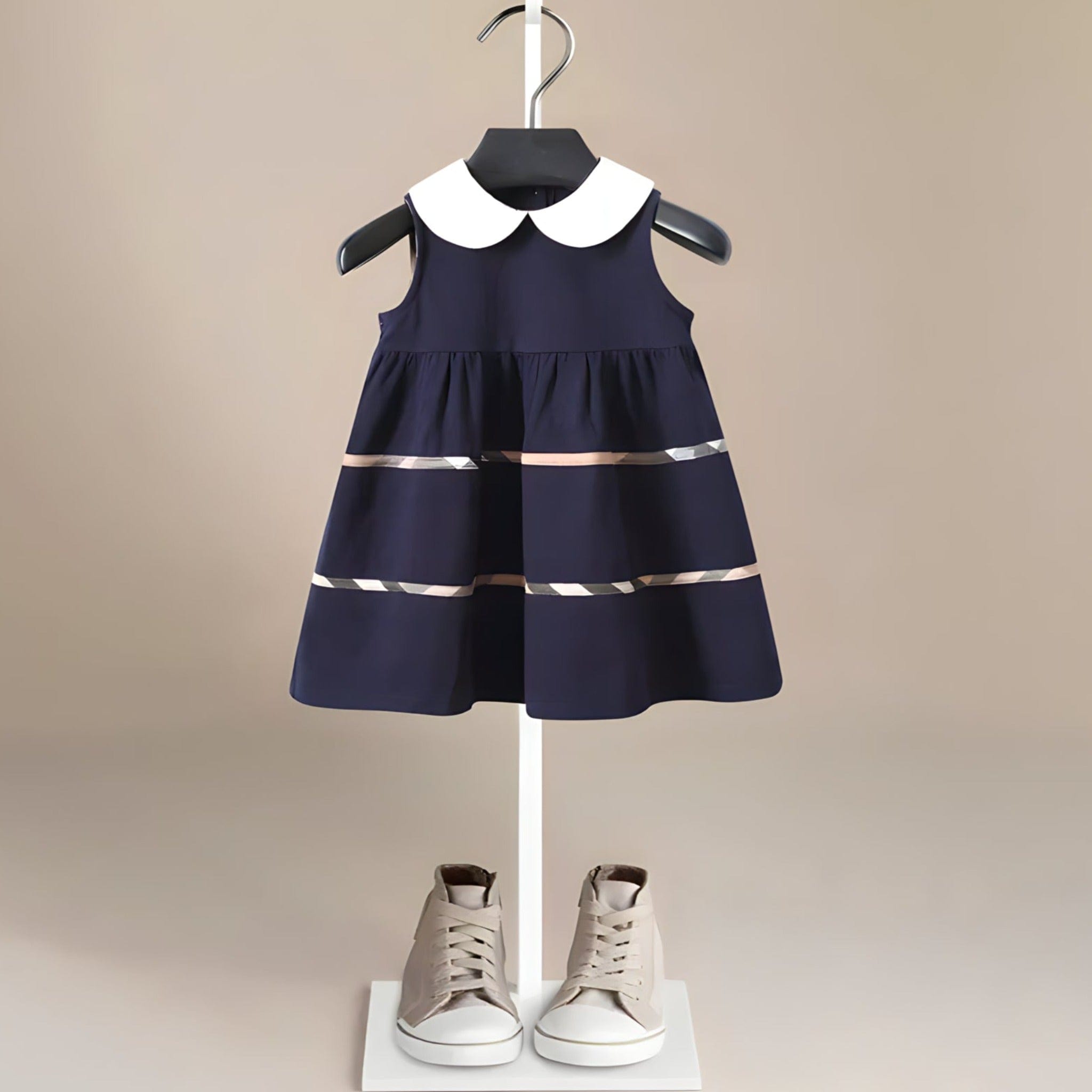 ONEAKIDS Baby & Toddler Outfits 12-18M / BLUE Soft Cotton Girls' Dress 1-8Y