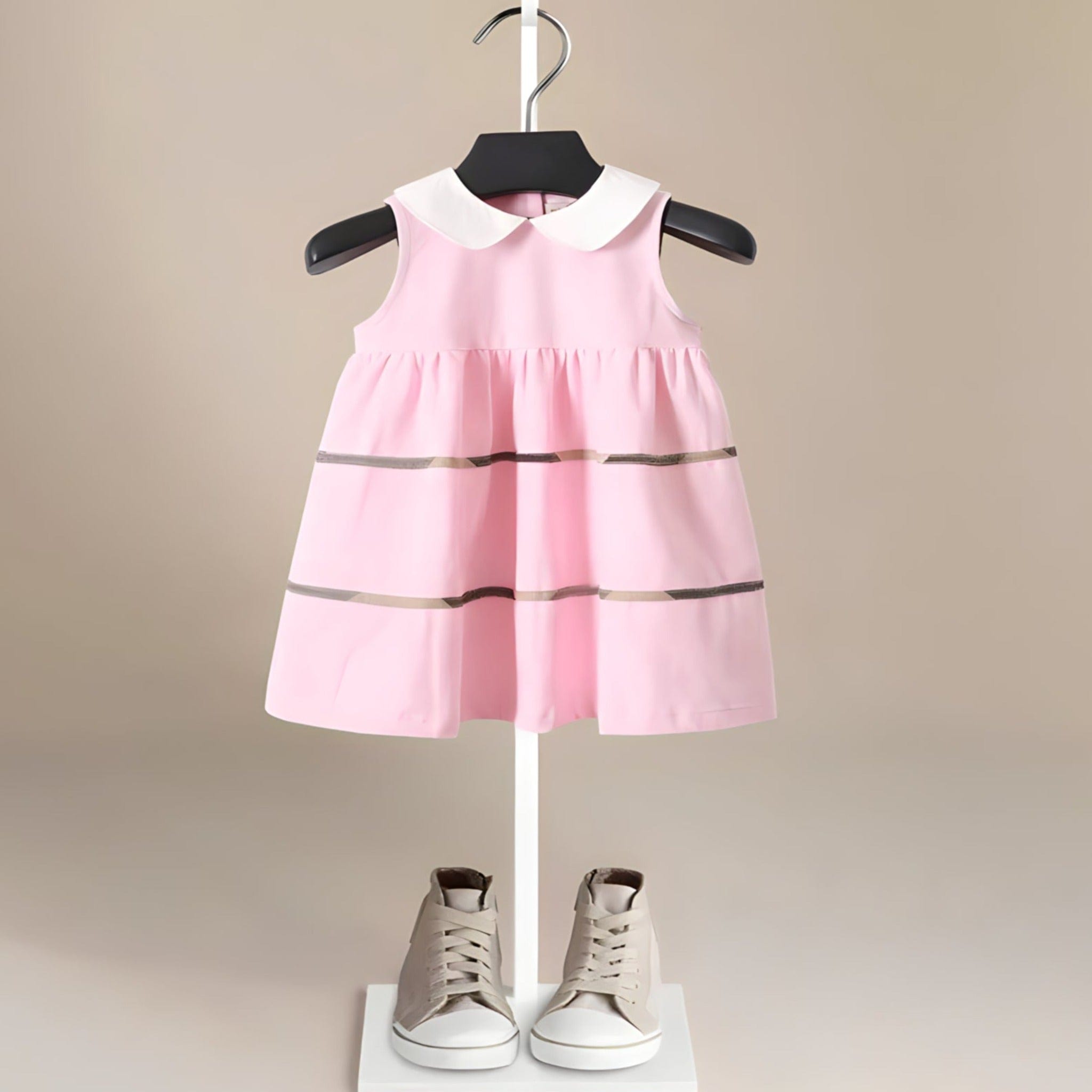 ONEAKIDS Baby & Toddler Outfits 12-18M / PINK Soft Cotton Girls' Dress 1-8Y