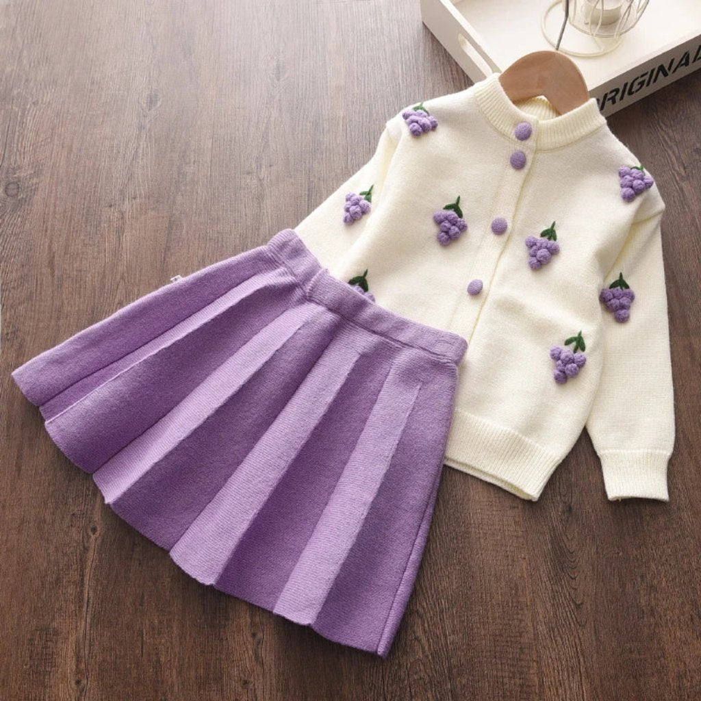 ONEAKIDS Baby & Toddler Outfits 2T / PURPLE Autumn Iris Girls' 2-Piece Set