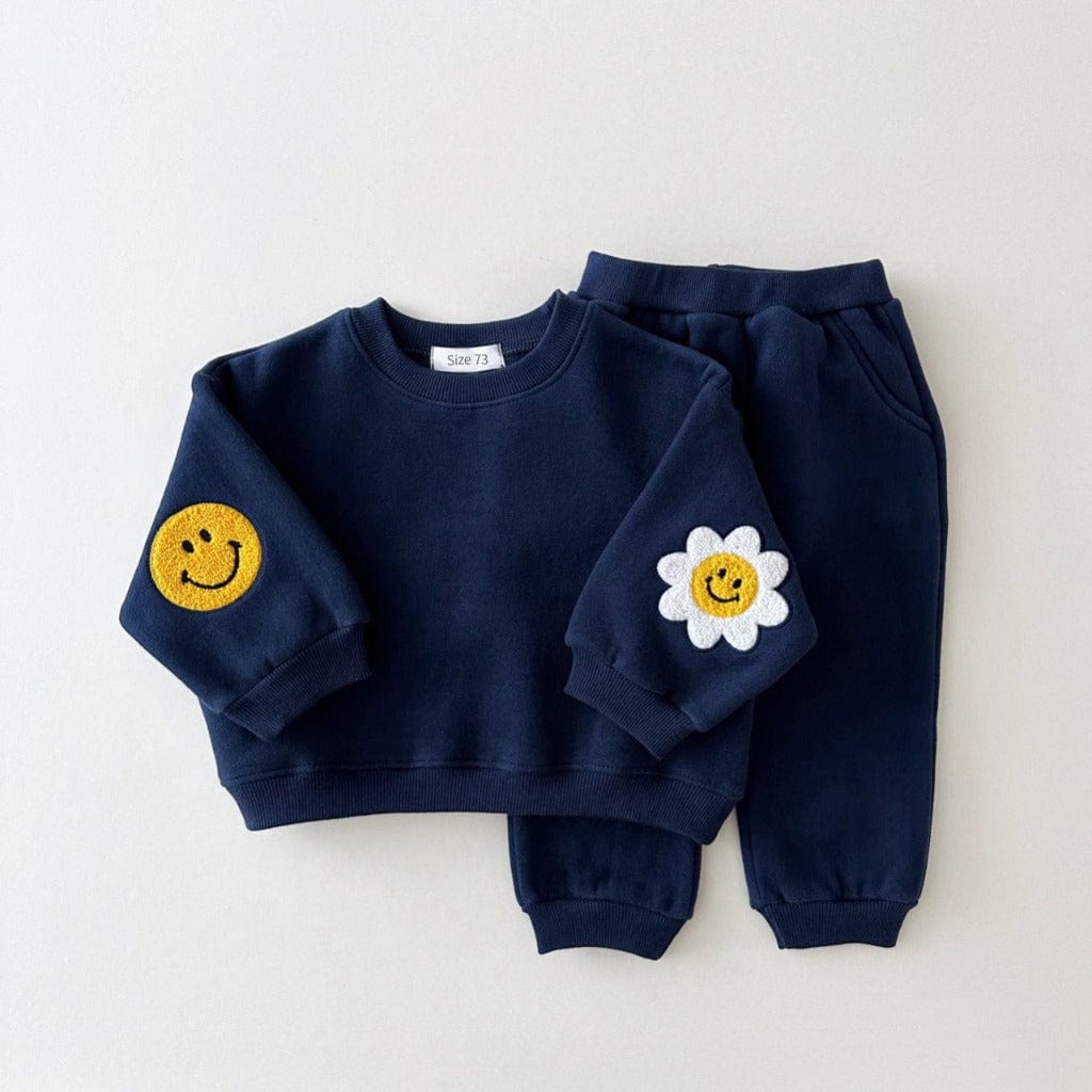 ONEAKIDS Baby & Toddler Outfits 3-6M / BLUE Daisy Cotton Set for Baby & Toddler