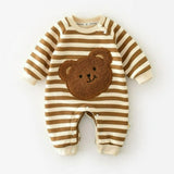 ONEAKIDS Baby & Toddler Outfits 3-6M / BROWN Cozy Unisex Baby Bear Romper