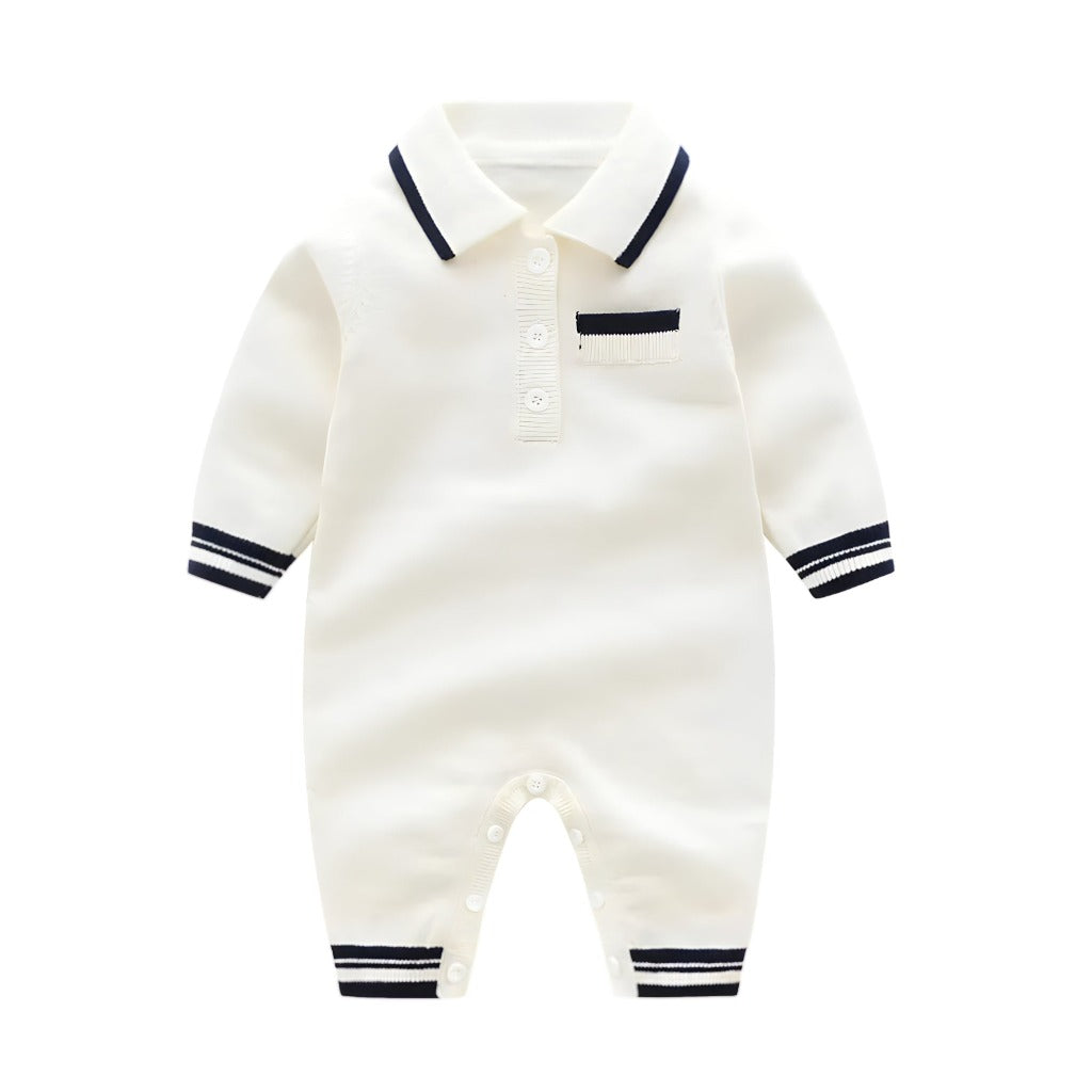 ONEAKIDS Baby & Toddler Outfits 3-6M / WHITE Boulder Bay Classic Baby Rompers