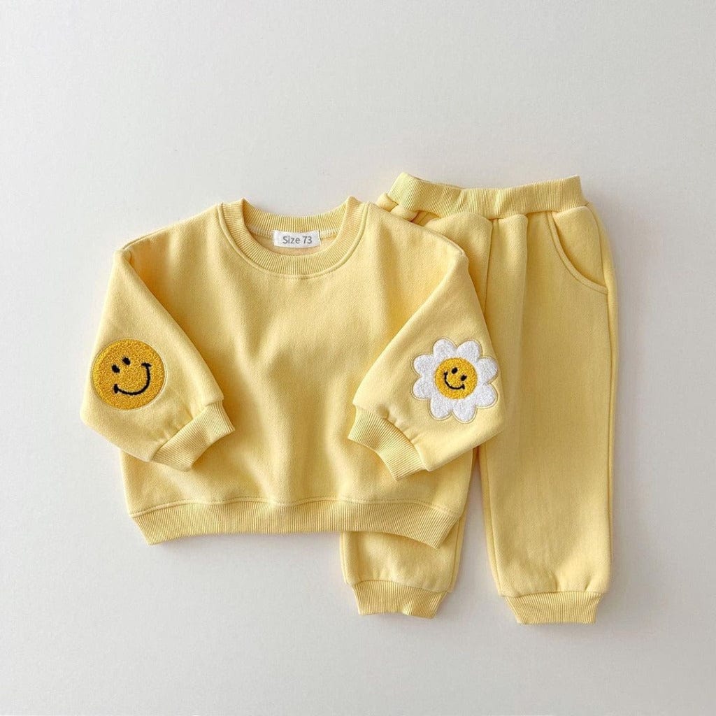 ONEAKIDS Baby & Toddler Outfits 3-6M / YELLOW Daisy Cotton Set for Baby & Toddler