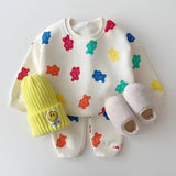 ONEAKIDS Baby & Toddler Outfits 6-12M / CREAM Gummy Bear Baby & Toddler 2-Piece Set