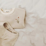 ONEAKIDS Baby & Toddler Outfits 6-12M / CREAM Unisex Top & Bottom Cozy Set