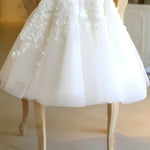 ONEAKIDS Baby & Toddler Outfits All White Tulle Flower Girl Dress with Ribbon Bow