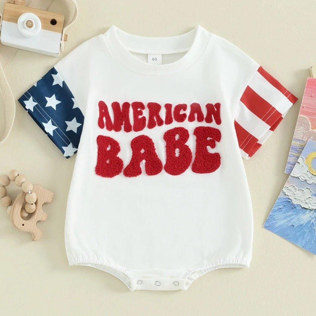 ONEAKIDS Baby & Toddler Outfits American Babe Baby & Toddler Romper