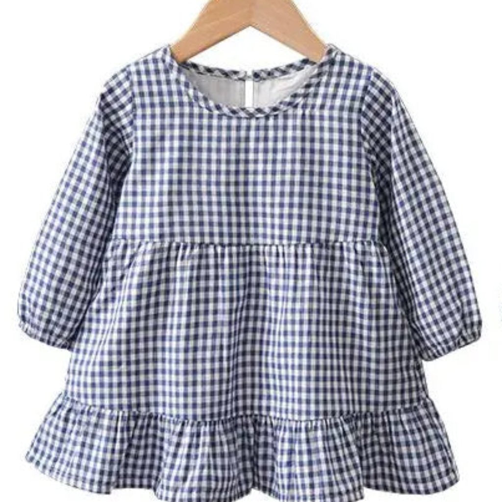 ONEAKIDS Baby & Toddler Outfits Baby Blue Cardigan and Dress Set