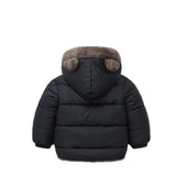 ONEAKIDS Baby & Toddler Outfits Bear Ear Winter Jacket with Ski Pants