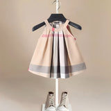 ONEAKIDS Baby & Toddler Outfits BEIGE / 12-18M Breezy Summer Kids' Dress in Three colors