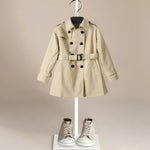 ONEAKIDS Baby & Toddler Outfits BEIGE / 12-18M Vanessa Classic Trench Coat