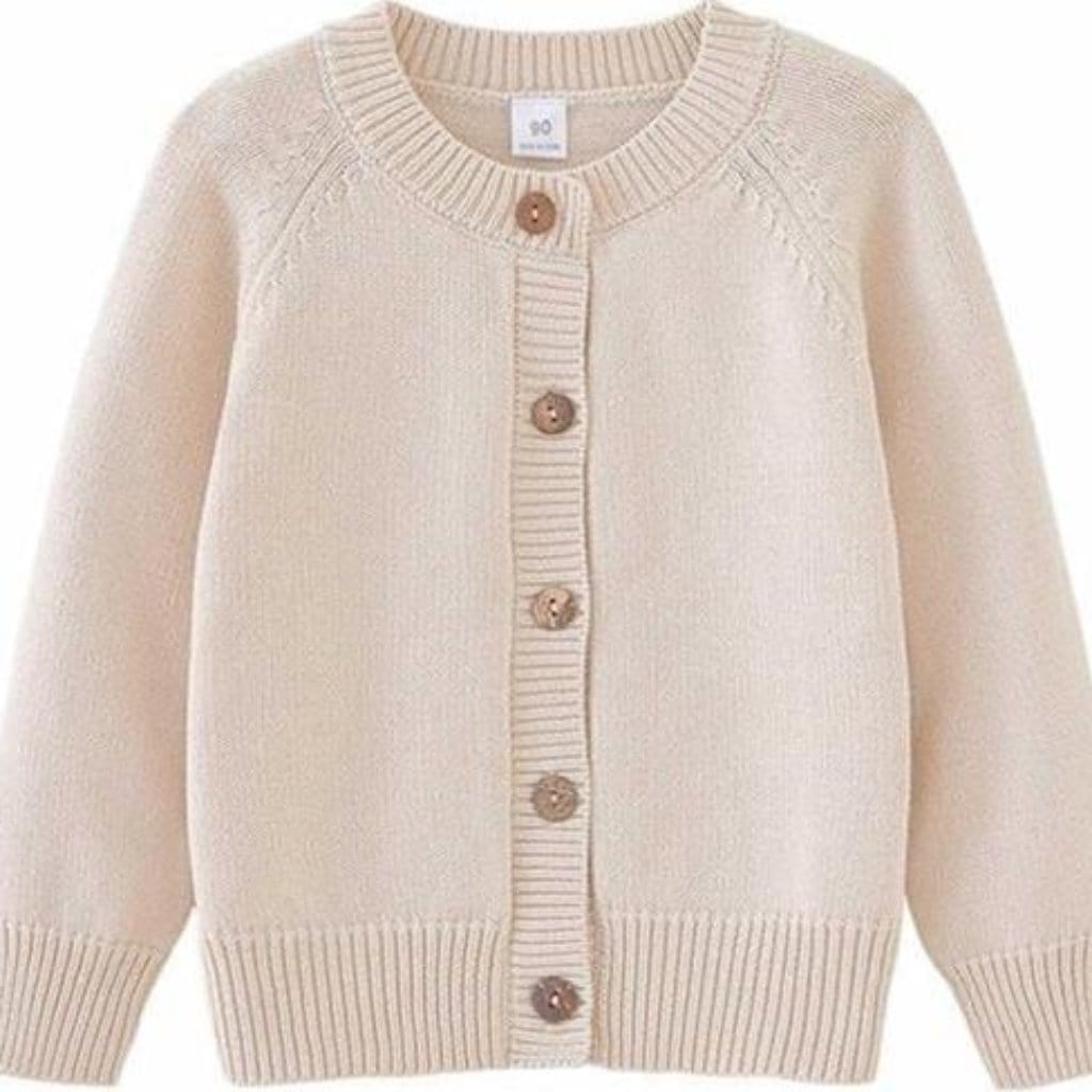 ONEAKIDS Baby & Toddler Outfits BEIGE / 2T Unisex Cardigan for Children