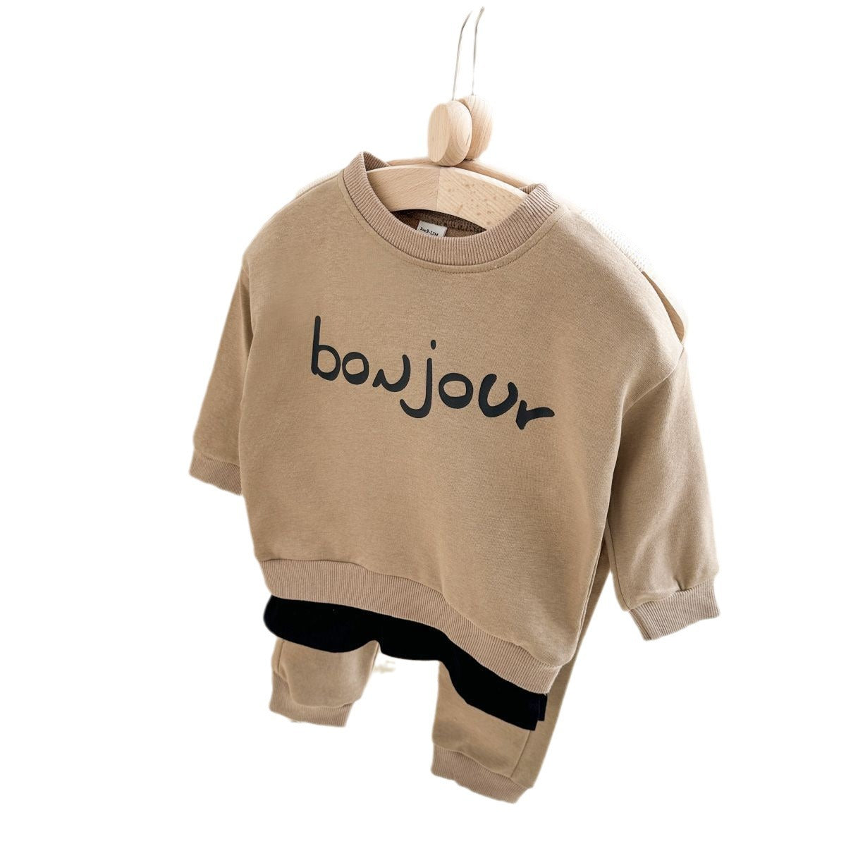 ONEAKIDS Baby & Toddler Outfits BEIGE / 6-12M Bonjour Baby and Toddler 2-Piece Set