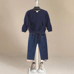 ONEAKIDS Baby & Toddler Outfits BLUE / 12-18M 2-Piece Boys' Cotton & Denim Set