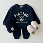 ONEAKIDS Baby & Toddler Outfits BLUE / 12-18M Unisex Malibu Cotton 2-Piece Set