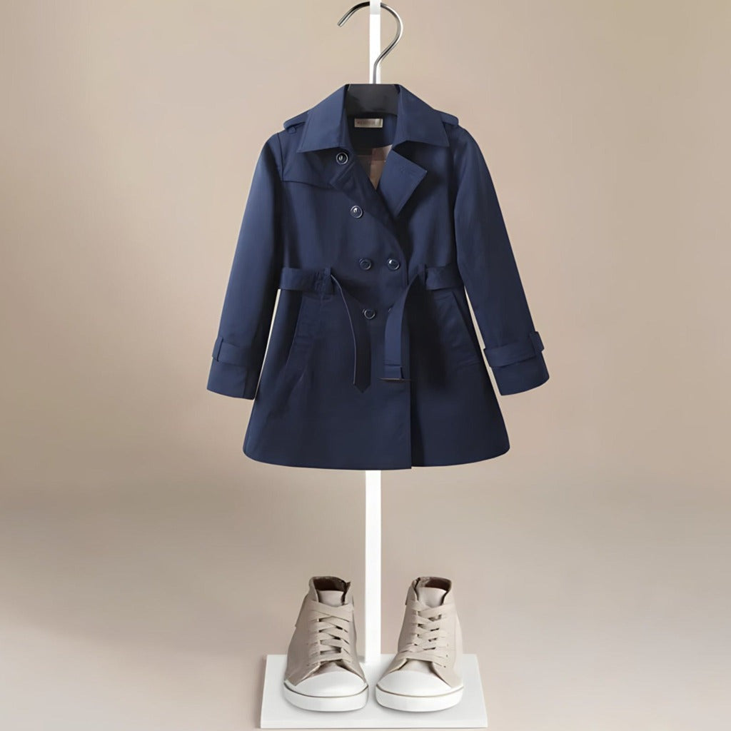 ONEAKIDS Baby & Toddler Outfits BLUE / 12-18M Vanessa Classic Trench Coat