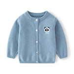 ONEAKIDS Baby & Toddler Outfits BLUE / 6-12M Panda Parker Unisex Cardigan for Kids