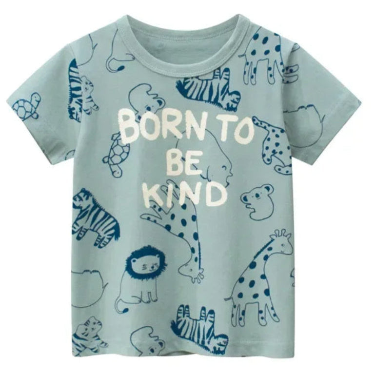 ONEAKIDS Baby & Toddler Outfits BORN TO BE KIND / 2T Born To Be Kind Little Boys' T-shirt