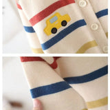 ONEAKIDS Baby & Toddler Outfits Boys' Cars Cardigan with Straps