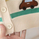 ONEAKIDS Baby & Toddler Outfits Boys' Cars Cardigan with Straps