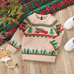 ONEAKIDS Baby & Toddler Outfits Boys' Christmas Pattern Sweater