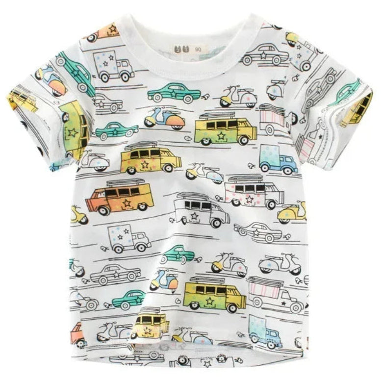 ONEAKIDS Baby & Toddler Outfits CARS / 2T Born To Be Kind Little Boys' T-shirt