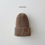 ONEAKIDS Baby & Toddler Outfits COCOA / ONE SIZE- 1-5YEARS Winter Wool Embroidered Unisex Beanie / Hat