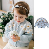 ONEAKIDS Baby & Toddler Outfits Daisy Little Girls' Knitted Cardigan